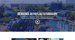 Desktop Screenshot of pays-du-futuroscope.com